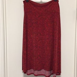 LuLaRoe Large Azure Skirt